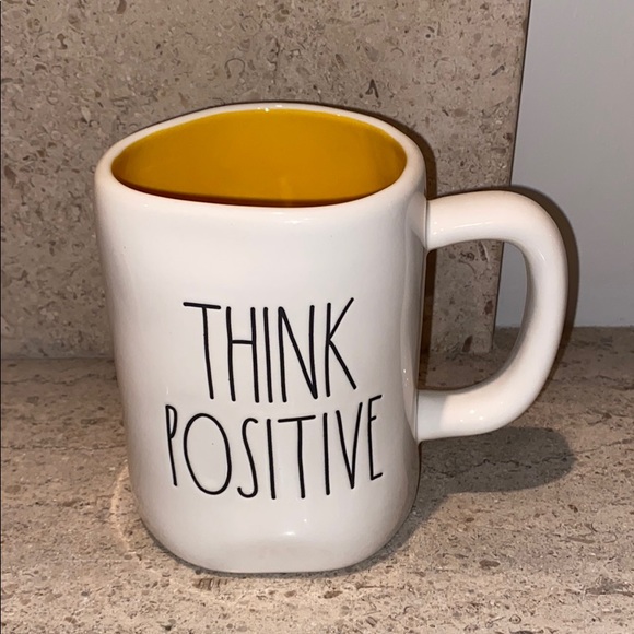 Rae Dunn “Think Positive” Ceramic Mug. - Picture 5 of 6